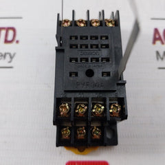 Omron H3Yn-4 Solid State Timer Relay With Socket Y92H-3 Pyf 14A Dc24V--- 3A 0-1.0