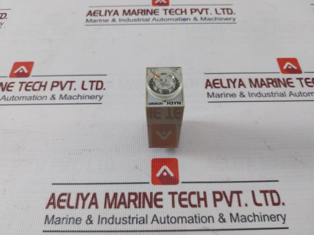 Omron H3Yn-4 Timer Ac100-120V 50/60Hz 0.1S-10Min Ac250V, Dc30V 3A 2.5Kv/1