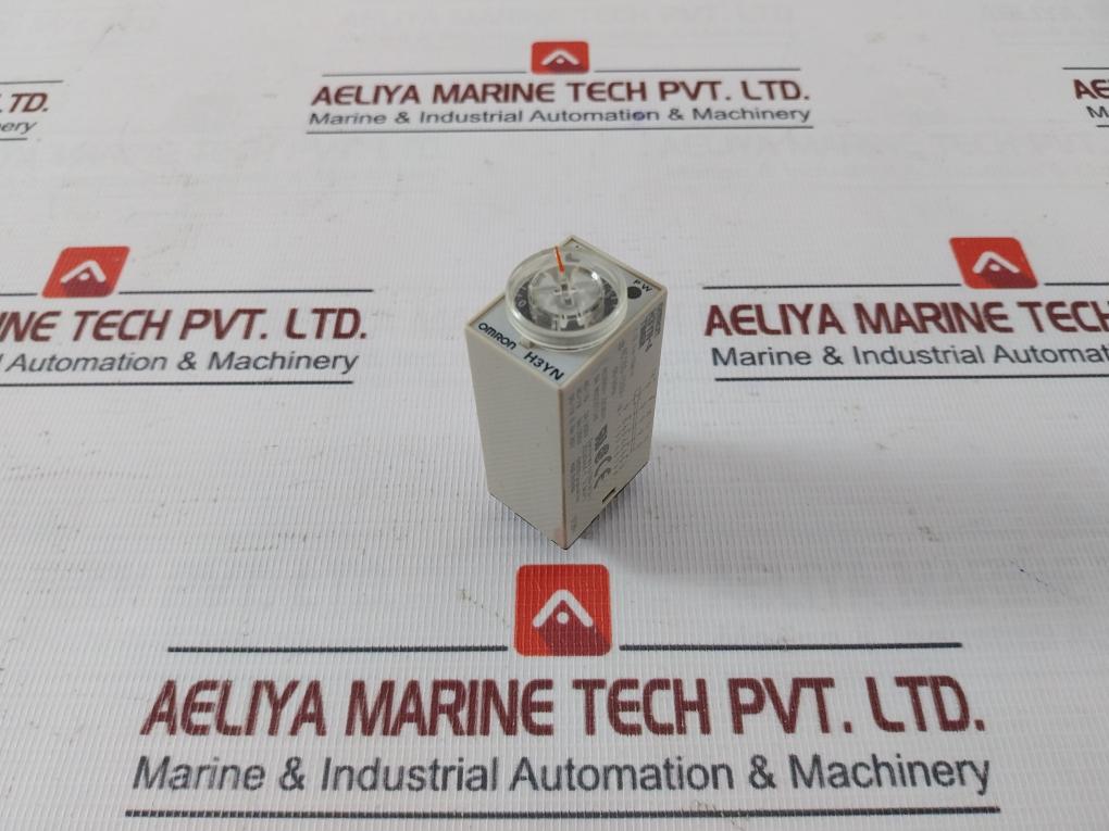 Omron H3Yn-4 Timer Ac100-120V 50/60Hz 0.1S-10Min Ac250V, Dc30V 3A 2.5Kv/1