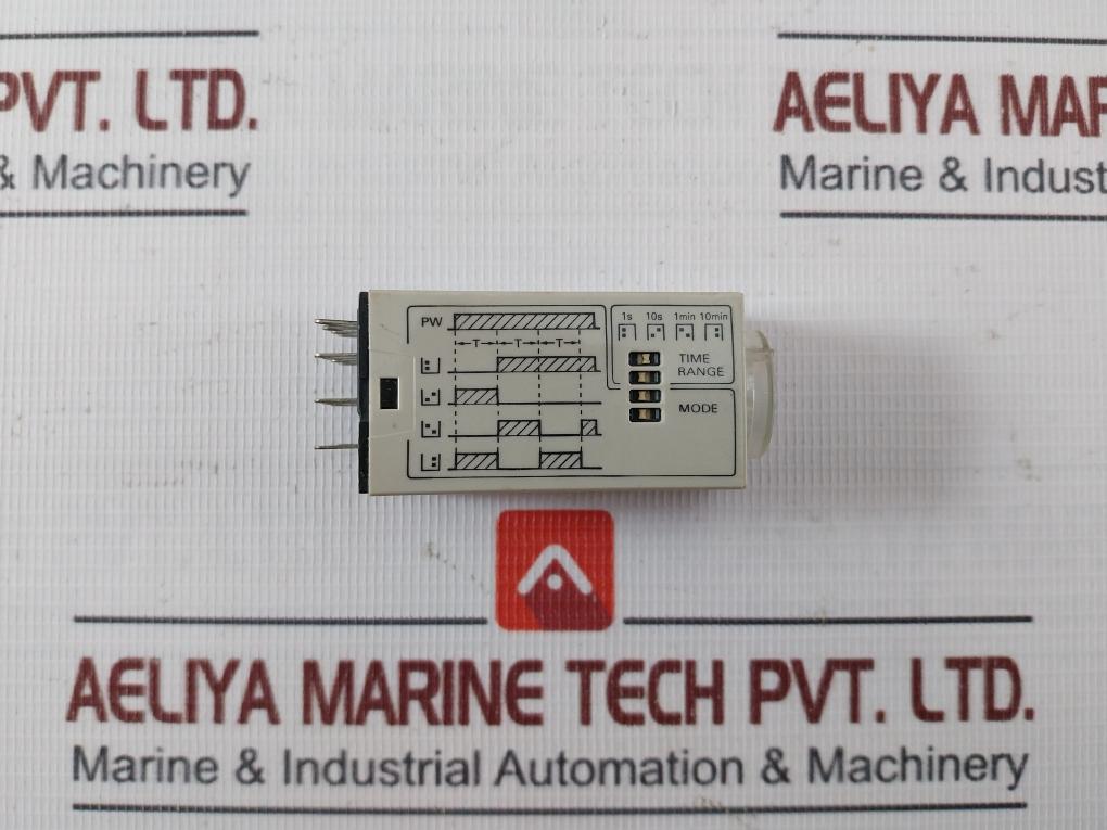 Omron H3Yn-4 Timer Ac100-120V 50/60Hz 0.1S-10Min Ac250V, Dc30V 3A 2.5Kv/1