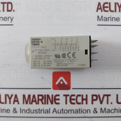 Omron H3Yn-4 Timer Ac100-120V 50/60Hz 0.1S-10Min Ac250V, Dc30V 3A 2.5Kv/1