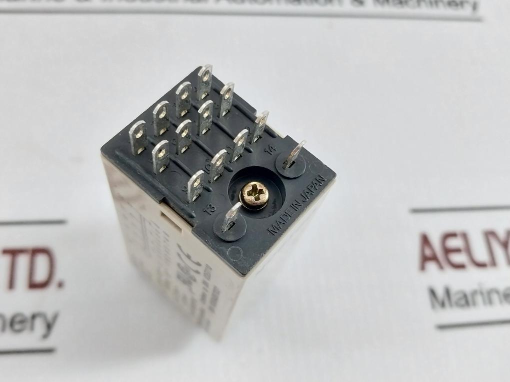 Omron H3Yn-4 Timer Ac100-120V 50/60Hz Ac250V, Dc30V 3A 1S-10M 0-1.0 09180N