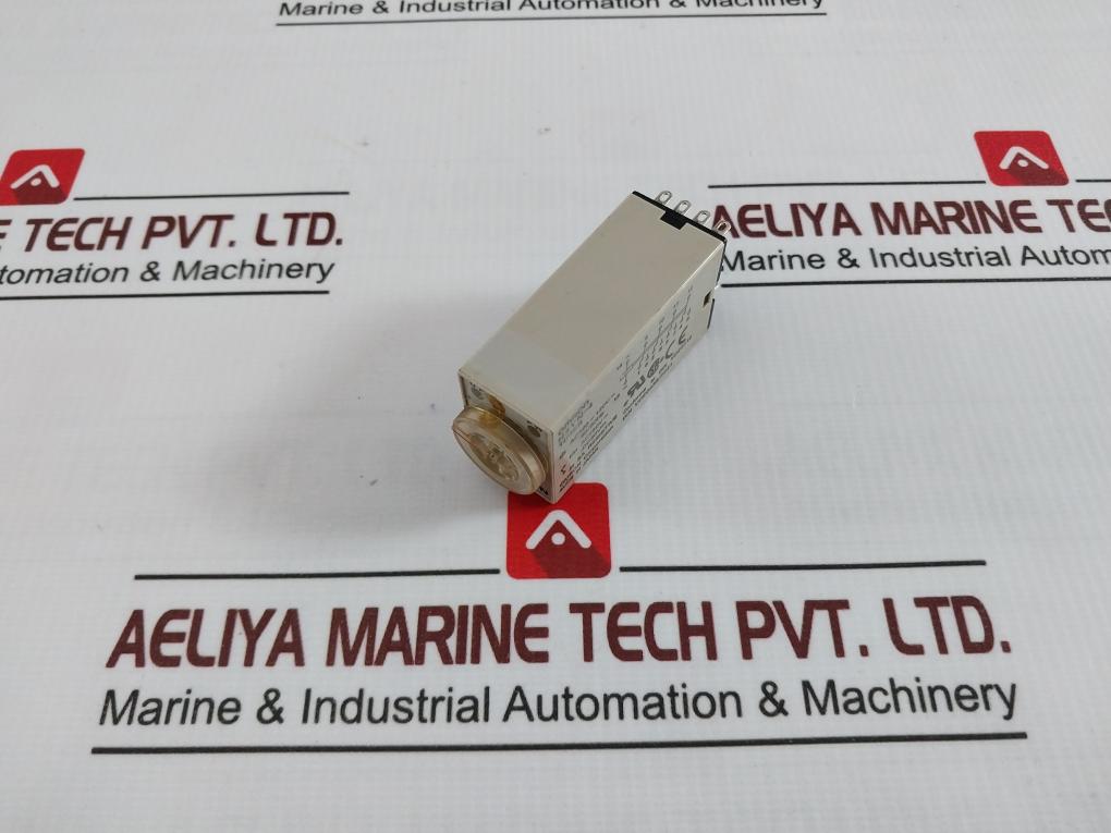 Omron H3Yn-4 Timer Ac100-120V 50/60Hz Ac250V, Dc30V 3A 1S-10M 0-1.0 09180N