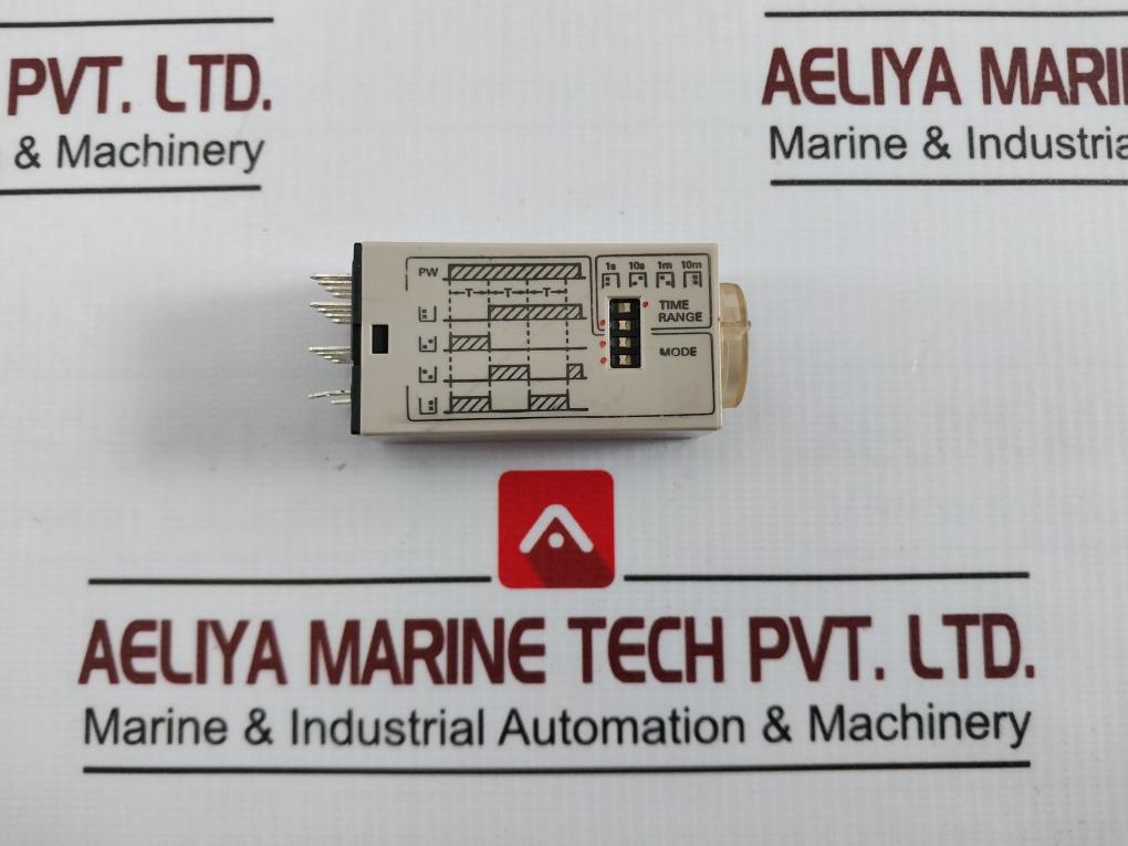 Omron H3Yn-4 Timer Ac100-120V 50/60Hz Ac250V, Dc30V 3A 1S-10M 0-1.0 09180N