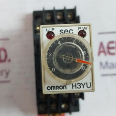 Omron H3Yu Timer With Base Pyf14A 0-10 Sec