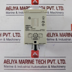 Omron H3Ba-n8 Solid State Timer Relay 110Vac 50/60Hz 0-30 Sec 5A 250Vac