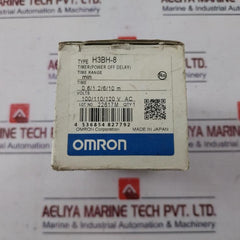 Omron H3Bh-8 Ac100/110/120V 0.5S-10S Timer