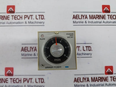 Omron H3Bh-8 Power-off Delay Timer H3Bh 0.5 To 10 Min 100/110/120Vac 50/60Hz