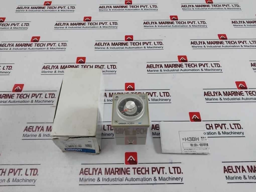 Omron H3Bh-8 Power Off Delay Timer 100/110/120Vac 50/60Hz 0.5 To 10Sec