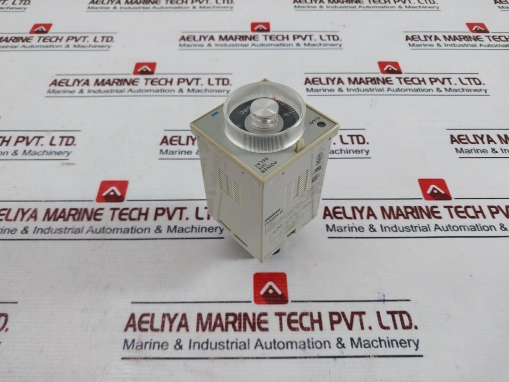 Omron H3Bh-8 Power Off Delay Timer 100/110/120Vac 50/60Hz 0.5 To 10Sec