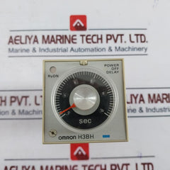 Omron H3Bh-8 Power Off Delay Timer 100/110/120Vac 50/60Hz 0.5 To 10Sec