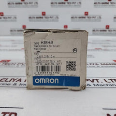 Omron H3Bh-8 Power Off Delay Timer 100/110/120Vac 50/60Hz 0.5 To 10Sec