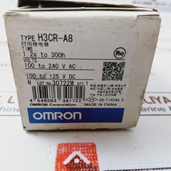 Omron H3Cr-a8 Solid State Multi Functional Timer Relay 100-240 Vac/Dc
