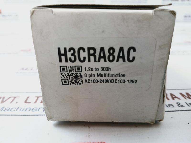 Omron H3Cr-a8 Solid State Multi Functional Timer Relay 100-240 Vac/Dc