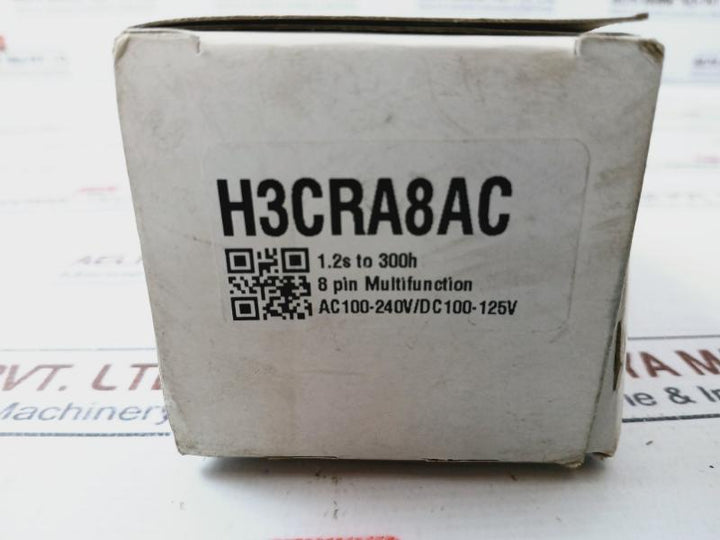 Omron H3Cr-a8 Solid State Multi Functional Timer Relay 100-240 Vac/Dc
