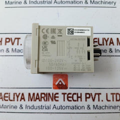 Omron H3Cr-a8 Solid State Multi Functional Timer Relay 100-240 Vac/Dc
