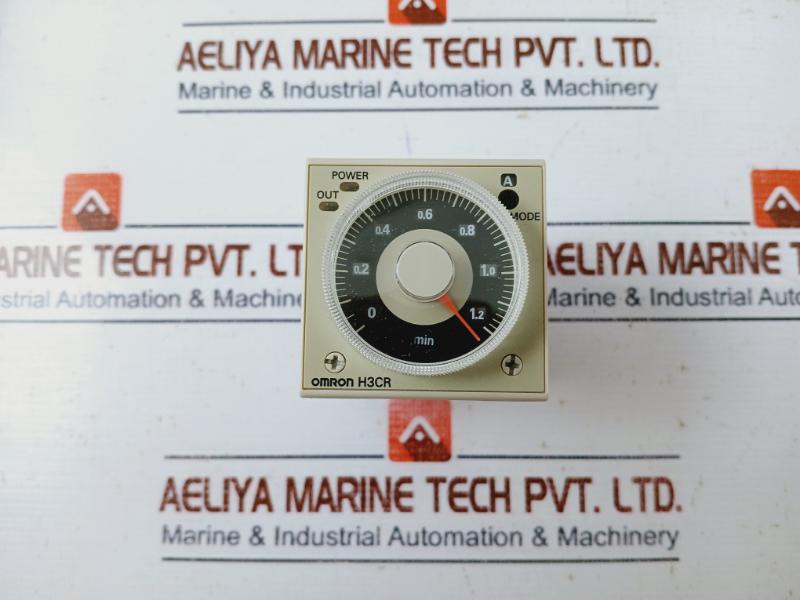 Omron H3Cr-a8 Solid State Multi Functional Timer Relay 100-240 Vac/Dc