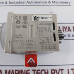 Omron H3Cr-a Multi-range Timer 0.05 Seconds To 300 Hours 5A 250Vac