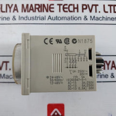 Omron H3Cr-a Solid State Multifunctional Timer H3Cr 0.05S-300H 24-48Vac ~ 50/60Hz