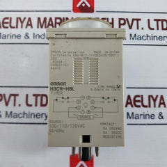 Omron H3cr-h8l Power Off Delay Timer 0.05min To 12min 100/110/120vac ~ 50/60hz
