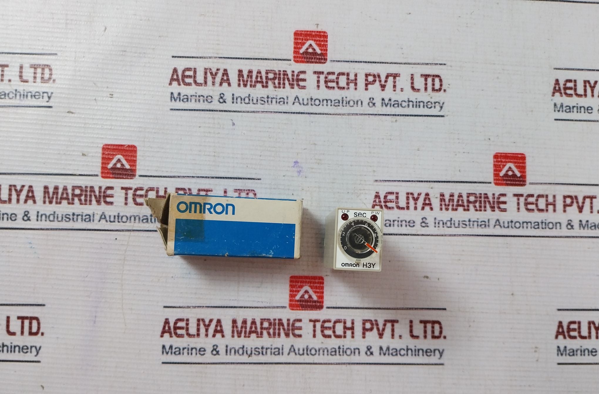 Omron H3y-2 Timer Relay 5a 24v Dc