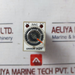 Omron H3y-2 Timer Relay 5a 24v Dc