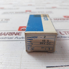 Omron H3y-2 Timer Relay 5a 24v Dc