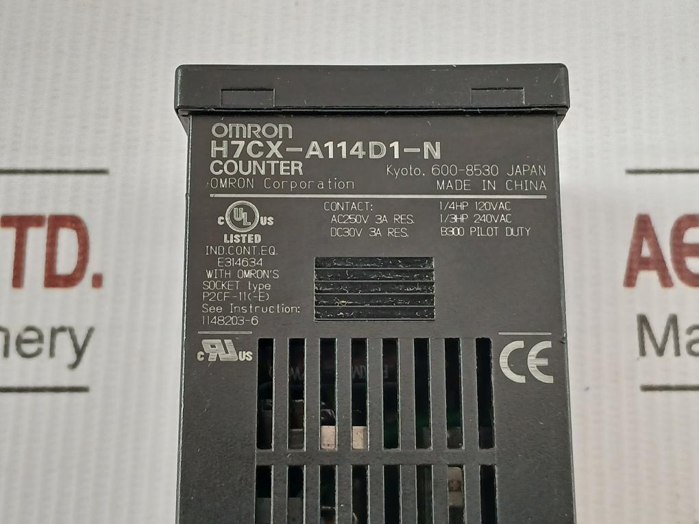 Omron 12-24Vdc Digital Counter H7Cx-a114D1-n