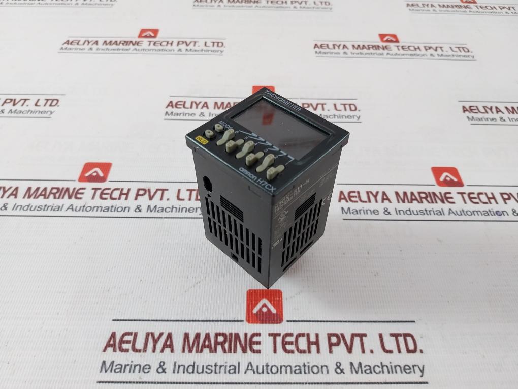 Omron H7Cx-r11-n Digital Tachometer 12Vdc 1/3Hp 240Vac 50/60Hz