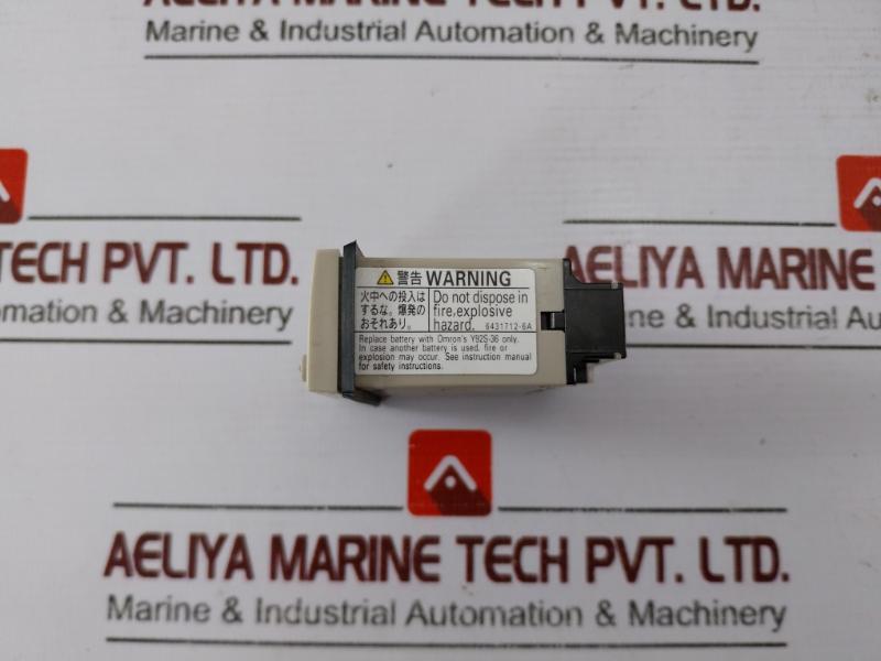 Omron H7et-nv Time Counter 4.5-30v 21y20j