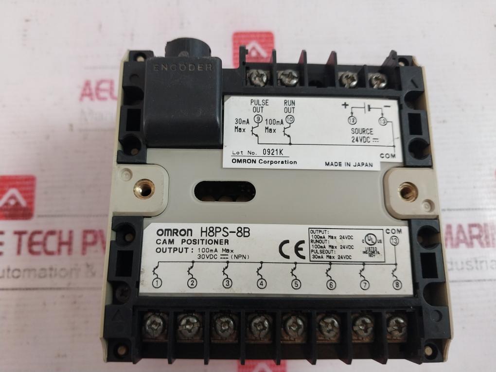 Omron H8Ps-8B Rotary Positioner 24Vdc 100Ma Max