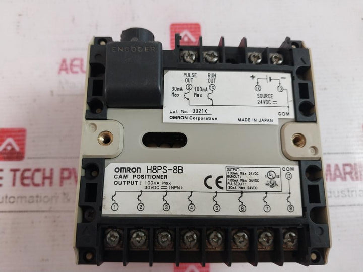 Omron H8Ps-8B Rotary Positioner 24Vdc 100Ma Max