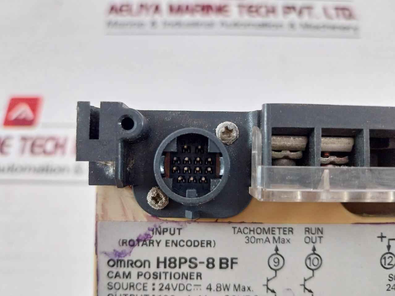 Omron H8Ps-8 Bf Cam Positioner 24Vdc 4.8W Max 30Ma Max (Not Working)