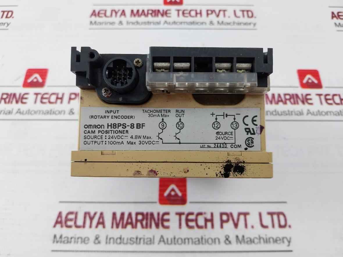 Omron H8Ps-8 Bf Cam Positioner 30Ma Max 24Vdc 4.8W Max Not Working