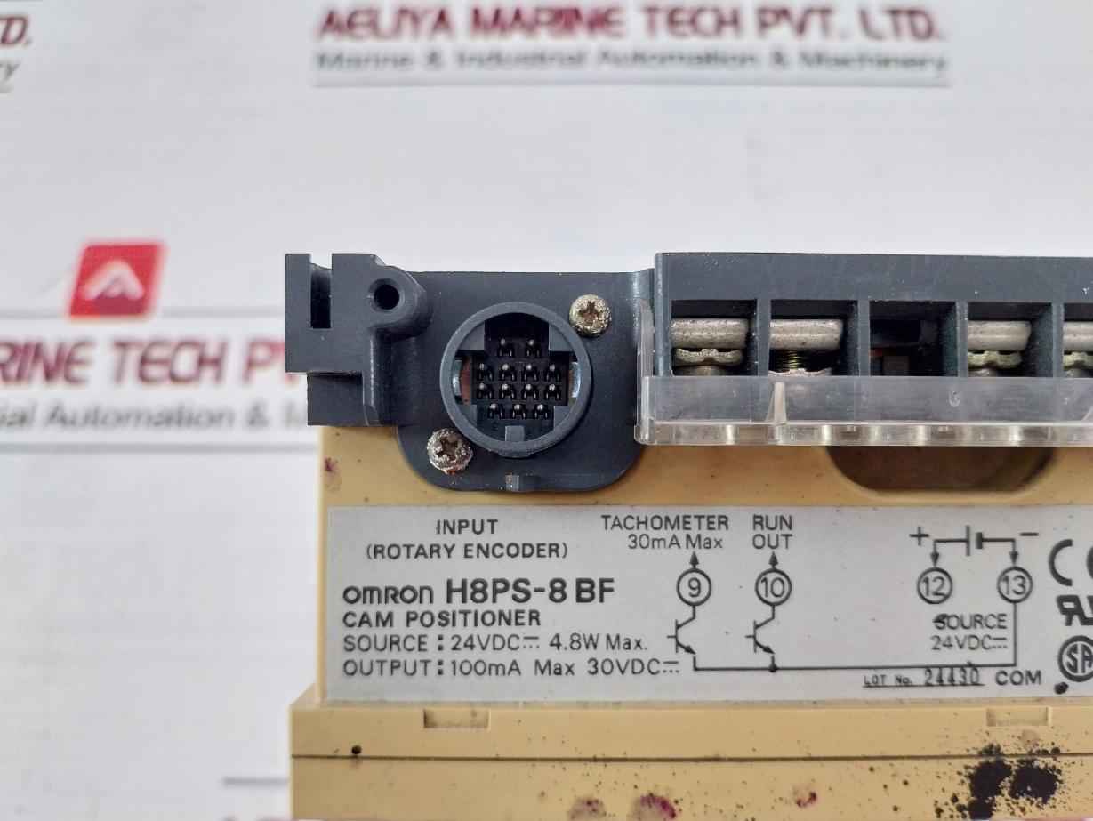 Omron H8Ps-8 Bf Cam Positioner 30Ma Max 24Vdc 4.8W Max Not Working