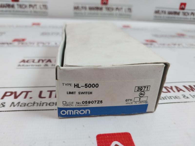 Omron Hl-5000 Economical Miniature Limit Switch Boasting Rigid Construction 5A 250Vac