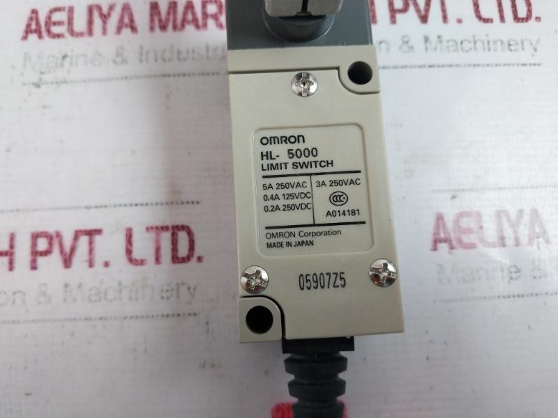 Omron Hl-5000 Economical Miniature Limit Switch Boasting Rigid Construction 5A 250Vac