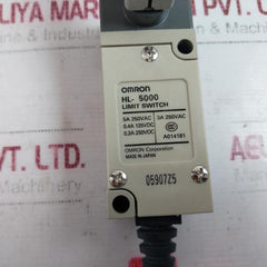 Omron Hl-5000 Economical Miniature Limit Switch Boasting Rigid Construction 5A 250Vac