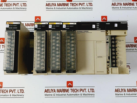 Omron Id212,0c222,c200he-cpu11,c200hw-pa204r Programmable Controller