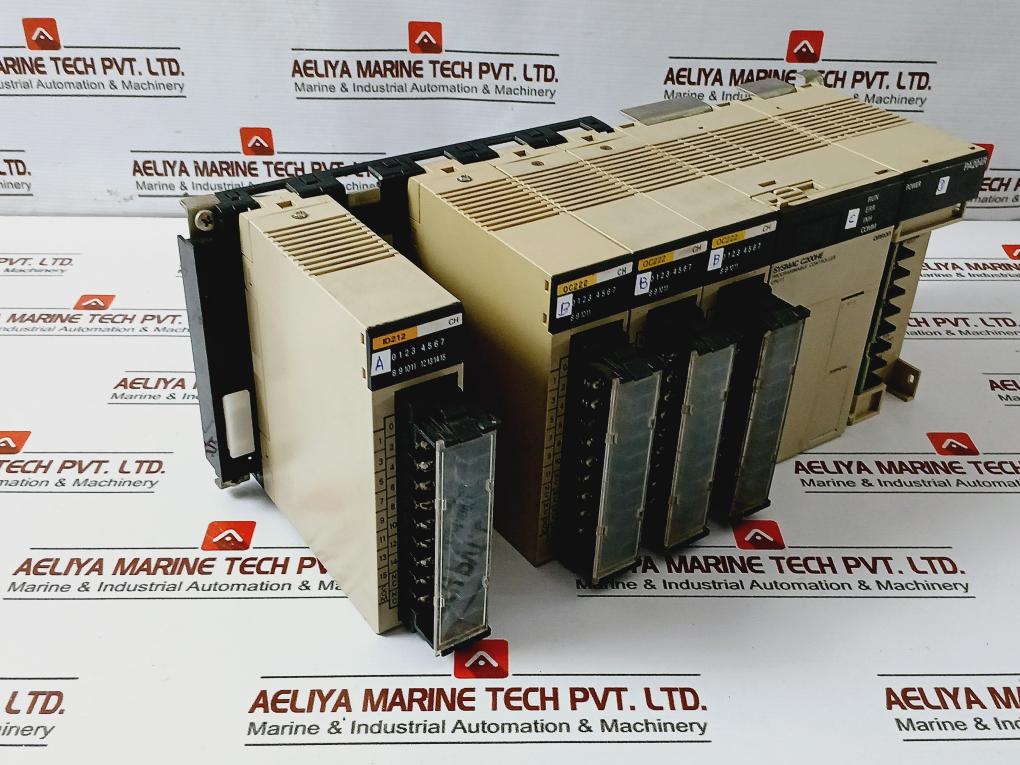 Omron Id212,0c222,c200he-cpu11,c200hw-pa204r Programmable Controller