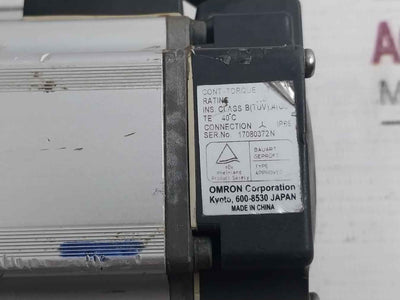 Omron Ip65 Servo Motor Class B Bab1Sl0.5