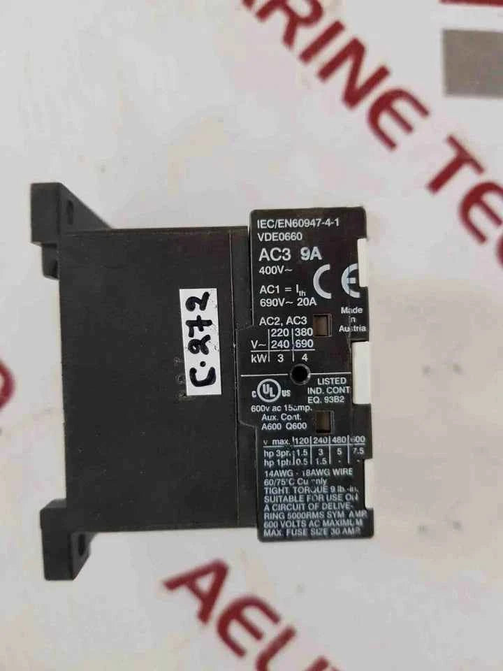 Omron J7Kna-09-10 Contactor Relay 690V~20A