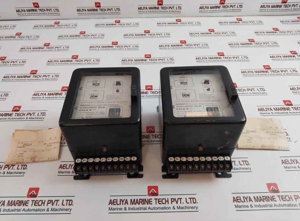 Omron K2Ca-r-s5 Overcurrent Relay 100/110/200/220Vac