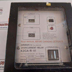 Omron K2Ca-r-s5 Overcurrent Relay 5A