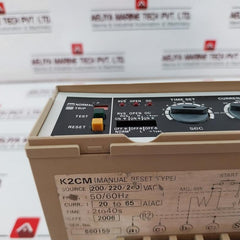 Omron K2Cm-q2M Motor Relay 2 To 40S 50/60Hz