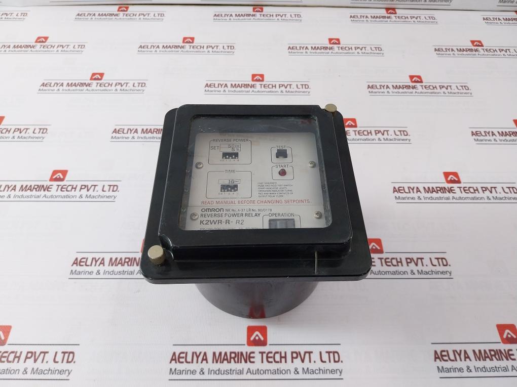 Omron K2Wr-r-r2 Reverse Power Relay 100/110/200/220Vac 5A 50/60Hz 10 Sec