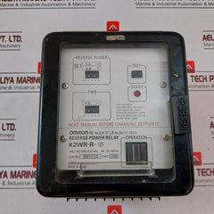 Omron K2Wr-r-s5 Reverse Power Relay 100/110/200/220Vac 5A 50/60Hz