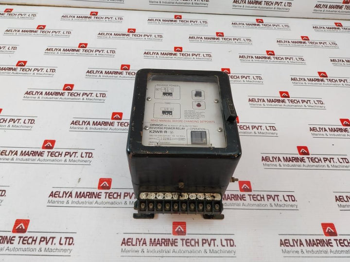 Omron K2Wr-r-s5 Reverse Power Relay 100/110/200/220Vac 5A 50/60Hz Used