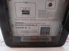 Omron K2Wr-r-s5 Reverse Power Relay 100/110/200/220Vac 5A 50/60Hz Used