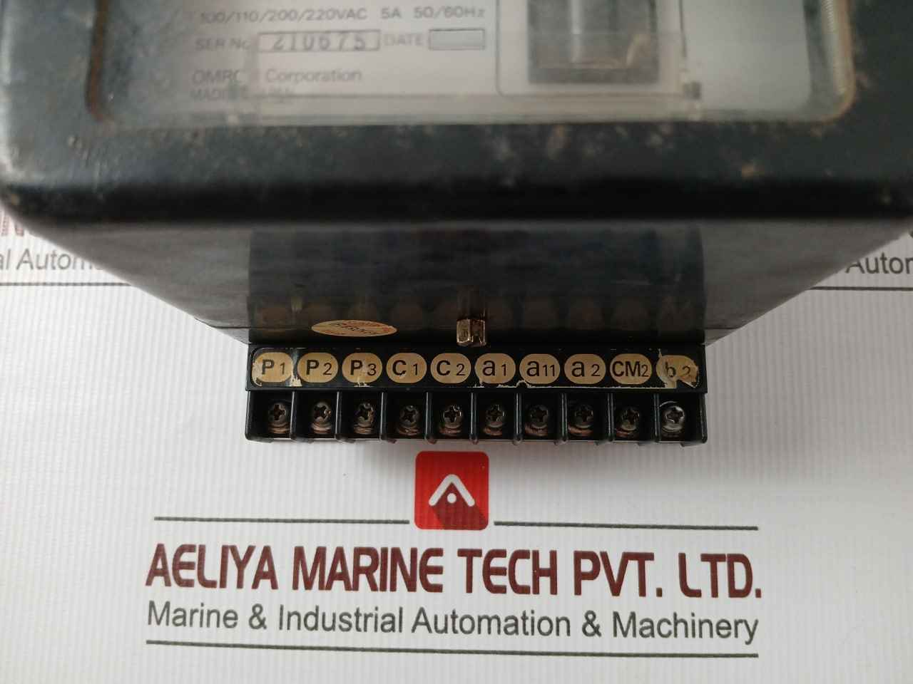 Omron K2Wr-r-s5 Reverse Power Relay 5A 50/60Hz